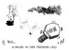 Cartoon: Eiserne Lady (small) by Kostas Koufogiorgos tagged eiserne,lady,iron,schraube,nrw,wahl,cdu,nordrhein,westfalen,landtag,karikatur,kostas,koufogiorgos