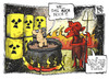 Cartoon: Endlagersuche (small) by Kostas Koufogiorgos tagged atommüll,endlager,suche,pakt,teufel,hölle,kernenergie,umwelt,karikatur,kostas,koufogiorgos