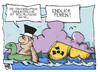 Cartoon: Endlagersuche (small) by Kostas Koufogiorgos tagged bundesrat,endlager,atommüll,sommerpause,politik,gorleben,umwelt,akw,karikatur,koufogiorgos