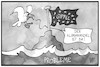 Cartoon: EU-Gipfel (small) by Kostas Koufogiorgos tagged karikatur,koufogiorgos,illustration,cartoon,eu,gipfel,probleme,europa,klimawandel,wasser,meer