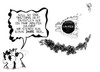 Cartoon: Euro-Krise (small) by Kostas Koufogiorgos tagged euro,schulden,krise,europa,währung,geld,finsternis,wirtschaft,sonne,karikatur,kostas,koufogiorgos