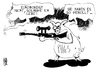 Cartoon: Eurobonds (small) by Kostas Koufogiorgos tagged merkel,eurobonds,piigs,leben,tod,euro,schulden,krise,wirtschaft,schwein,karikatur,kostas,koufogiorgos