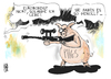 Cartoon: Eurobonds (small) by Kostas Koufogiorgos tagged merkel,eurobonds,piigs,leben,tod,euro,schulden,krise,wirtschaft,schwein,karikatur,kostas,koufogiorgos