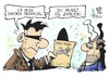 Cartoon: Eurohawk (small) by Kostas Koufogiorgos tagged euro,hawk,drohne,maiziere,michel,steuerzahler,geld,verteidigungsminister,karikatur,koufogiorgos