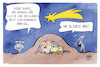 Cartoon: Flüchtlingspolitik (small) by Kostas Koufogiorgos tagged karikatur,koufogiorgos,weihnachten,krippe,bautzen,maria,josef