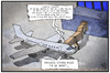 Cartoon: Flugverkehr (small) by Kostas Koufogiorgos tagged karikatur,kougiorgos,illustration,cartoon,flugzeug,verkehr,luftfahrt,passagiere,sicherheit,russland,nahost,krieg,ebola,westafrika,bus