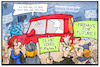 Cartoon: Fridays for Future (small) by Kostas Koufogiorgos tagged karikatur,koufogiorgos,illustration,cartoon,demonstration,schüler,eltern,helicopter,suv,umwelt,verschmutzung,luft,diesel,klima