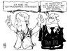 Cartoon: Griechenland (small) by Kostas Koufogiorgos tagged griechenland,troika,samaras,vertrauensfrage,ezb,iwf,eu,europa,euro,schulden,krise,karikatur,kostas,koufogiorgos