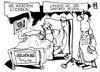 Cartoon: Griechenland (small) by Kostas Koufogiorgos tagged griechenland,ard,themenwoche,arzt,sterben,krankenhaus,wirtschaft,euro,schulden,krise,europa,karikatur,tod,kostas,koufogiorgos