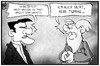 Cartoon: Griechenland (small) by Kostas Koufogiorgos tagged karikatur,koufogiorgos,illustration,cartoon,eurogruppe,merkel,tsipras,griechenland,kravatte,dialog,politik