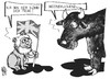 Cartoon: Großbritannien und Europa (small) by Kostas Koufogiorgos tagged großbritannien,england,europa,stier,löwe,könig,eu,karikatur,kostas,koufogiorgos