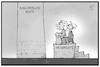 Cartoon: Grundrente (small) by Kostas Koufogiorgos tagged karikatur,koufogiorgos,illustration,cartoon,grundrente,rentner,geld,altersarmut,soziales