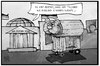 Cartoon: Hackerangriff (small) by Kostas Koufogiorgos tagged karikatur,koufogiorgos,illustration,cartoon,hacker,angriff,cyberattacke,trojaner,bär,bundestag,computer,it,sicherheit,daten,diebstahl,reichstag