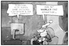 Cartoon: Haft in der Türkei (small) by Kostas Koufogiorgos tagged karikatur,koufogiorgos,illustration,cartoon,tuerkei,fernsehen,deutschland,deutsche,gefängnis,haft,nachrichten,meldung