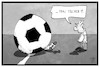 Cartoon: Helene Fischer (small) by Kostas Koufogiorgos tagged karikatur,koufogiorgos,illustration,cartoon,helene,fischer,dfb,pokal,fussball,sport,pfeifkonzert,musik,kultur