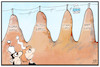 Cartoon: Impfgipfel (small) by Kostas Koufogiorgos tagged karikatur,koufogiorgos,illustration,cartoon,gipfel,impfgipfel,berge,gondel,politik,arbeitskreis,pandemie,corona,autogipfel,energiegipfel,klimagipfel