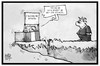 Cartoon: Italienische Banken (small) by Kostas Koufogiorgos tagged karikatur,koufogiorgos,illustration,cartoon,bank,italien,abgrund,wirtschaft,euro,krise,bankschalter,absturz,stresstest,geld,finanzen