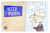 Cartoon: Joe Biden (small) by Kostas Koufogiorgos tagged karikatur,koufogiorgos,biden,usa,wanted,vergesslichkeit,präsident