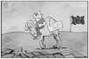 Cartoon: Klimakrise (small) by Kostas Koufogiorgos tagged karikatur,koufogiorgos,illustration,cartoon,klimakrise,wüste,kamel,greta,deutschland,trockenheit,erderwärmung