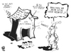 Cartoon: Koalitionstreffen (small) by Kostas Koufogiorgos tagged koalition,treffen,cdu,fdp,regierung,kita,mutti,merkel,michel,nessie,betreuungsgeld,politik,karikatur,kostas,koufogiorgos