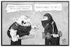 Cartoon: Kriminalität (small) by Kostas Koufogiorgos tagged karikatur,koufogiorgos,illustration,cartoon,kriminell,kriminalität,abschieben,ausweisen,terrorist,gewalt,deutsch,ausländer