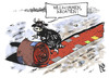 Cartoon: Kroatien (small) by Kostas Koufogiorgos tagged eu,europa,kroatien,stier,mitglied,karikatur,koufogiorgos,balkan
