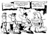 Cartoon: Lufthansa- und Ärztestreik (small) by Kostas Koufogiorgos tagged lufthansa,arbeit,arzt,streik,gewerkschaft,flughafen,karikatur,arbeitskampf,kostas,koufogiorgos