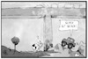 Cartoon: Marode Brücken (small) by Kostas Koufogiorgos tagged karikatur,koufogiorgos,illustration,cartoon,brücke,sicherheit,autobahn,strasse,infrastruktur,auto,verkehr
