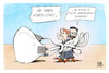 Cartoon: Maskenpflicht (small) by Kostas Koufogiorgos tagged karikatur,koufogiorgos,maske,maskenpflicht,corona,pandemie,buschmann,lauterbach,verbundenheit