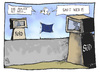 Cartoon: Mauerbau (small) by Kostas Koufogiorgos tagged mauer,wiedervereinigung,europa,teilung,nord,süd,karikatur,koufogiorgos