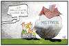 Cartoon: Mietpreise (small) by Kostas Koufogiorgos tagged karikatur,koufogiorgos,illustration,cartoon,miete,mietpreis,haus,wohnung,mieter,geld,immobilienpreise
