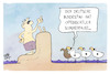 Cartoon: Parlamentarische Sommerpause (small) by Kostas Koufogiorgos tagged karikatur,koufogiorgos,sommer,sommerpause,bundestag,strand,sandburg,mdb,parlament