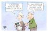 Cartoon: Pflegefinanzierung (small) by Kostas Koufogiorgos tagged karikatur,koufogiorgos,pflege,finanzierung,scheuer,geld,maut