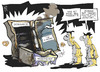Cartoon: Pressefreiheit (small) by Kostas Koufogiorgos tagged guardian,england,pressefreiheit,demokratie,journalismus,zeitung,presse,snowden,prism,gchq,karikatur,koufogiorgos