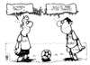 Cartoon: Respect (small) by Kostas Koufogiorgos tagged griechenland,deutschland,fussball,em,europa,meisterschaft,soccer,championship,respect,match,greece,germany,euro,danzig