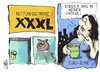 Cartoon: Rettungsschirm XXXL (small) by Kostas Koufogiorgos tagged esm,europa,euro,schulden,krise,xxxl,defizit,hebel,geld,wirtschaft,karikatur,kostas,koufogiorgos