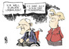 Cartoon: Schäuble und die Trümmerfrau (small) by Kostas Koufogiorgos tagged schäuble,merkel,europa,trümmerfrau,krise,karikatur,kostas,koufogiorgos