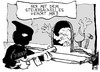 Cartoon: Schulden und Steuereinnahmen (small) by Kostas Koufogiorgos tagged steuern,schulden,säckel,schäuble,raub,überfall,geld,karikatur,kostas,koufogiorgos