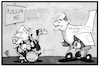 Cartoon: Schwarze Null (small) by Kostas Koufogiorgos tagged karikatur,koufogiorgos,illustration,cartoon,schäuble,scholz,follow,me,richtung,null,etat,haushalt,finanzminister