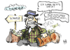 Cartoon: Schwarzgeld (small) by Kostas Koufogiorgos tagged credit,suisse,schwarzgeld,steuern,flucht,schweiz,geld,fiskus,bank,karikatur,kostas,koufogiorgos
