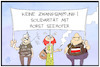 Cartoon: Seehofer (small) by Kostas Koufogiorgos tagged karikatur,koufogiorgos,illustration,cartoon,seehofer,querdenker,impfung,impfstoff,impfgegner,demonstration