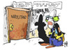 Cartoon: Steinbrück (small) by Kostas Koufogiorgos tagged clown,steinbrück,napolitano,eklat,diplomatie,treffen,italien,wahl,populisten,spd,kanzlerkandidat,karikatur,kostas,koufogiorgos