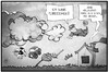 Cartoon: Sturm im April (small) by Kostas Koufogiorgos tagged karikatur,koufogiorgos,illustration,cartoon,sturm,niklas,orkan,tief,april,fliegen,wetter,klima,unwetter,scherz,aprilscherz