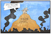 Cartoon: Syrien-Gipfel (small) by Kostas Koufogiorgos tagged karikatur,koufogiorgos,illustration,cartoon,syrien,gipfel,krieg,iran,teheran,aussicht,assad,ruine,zerstörung