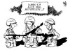 Cartoon: Syrienkonflikt (small) by Kostas Koufogiorgos tagged usa,syrien,türkei,konflikt,krieg,assad,spiel,soldat,militär,armee,karikatur,kostas,koufogiorgos