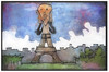 Cartoon: Terror in Paris (small) by Kostas Koufogiorgos tagged karikatur,koufogiorgos,illustration,cartoon,paris,eiffelturm,schrei,munck,terror,terrorismus,is,isis,islamismus,frankreich,angriff