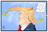 Cartoon: Trump-Karneval (small) by Kostas Koufogiorgos tagged karikatur koufogiorgos illustration cartoon trump karneval narrenkappe fasching usa fastnacht schelle glöckchen narr politik