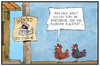 Cartoon: TTIP (small) by Kostas Koufogiorgos tagged karikatur,koufogiorgos,illustration,cartoon,ttip,chlorhuhn,wikileaks,geheimdokument,freihandelsabkommen,verbrecher,wanted,wildwest,huhn,tier