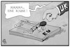 Cartoon: UK-Zollunion (small) by Kostas Koufogiorgos tagged karikatur,koufogiorgos,illustration,cartoon,brexit,zollunion,grossbritannien,uk,mäusefalle,rosine,eu,europa,vorteil