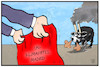 Cartoon: UN-Klimakonferenz (small) by Kostas Koufogiorgos tagged karikatur,koufogiorgos,illustration,cartoon,un,klimakonferenz,klimagipfel,madrid,stierkampf,co2,umwelt,erderwärmung